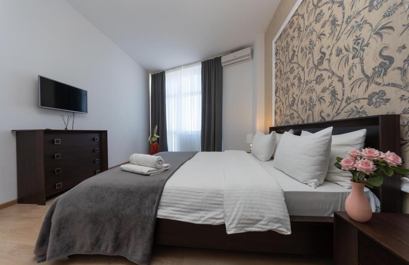 Apartment Obolon Natalka Park كييف المظهر الخارجي الصورة